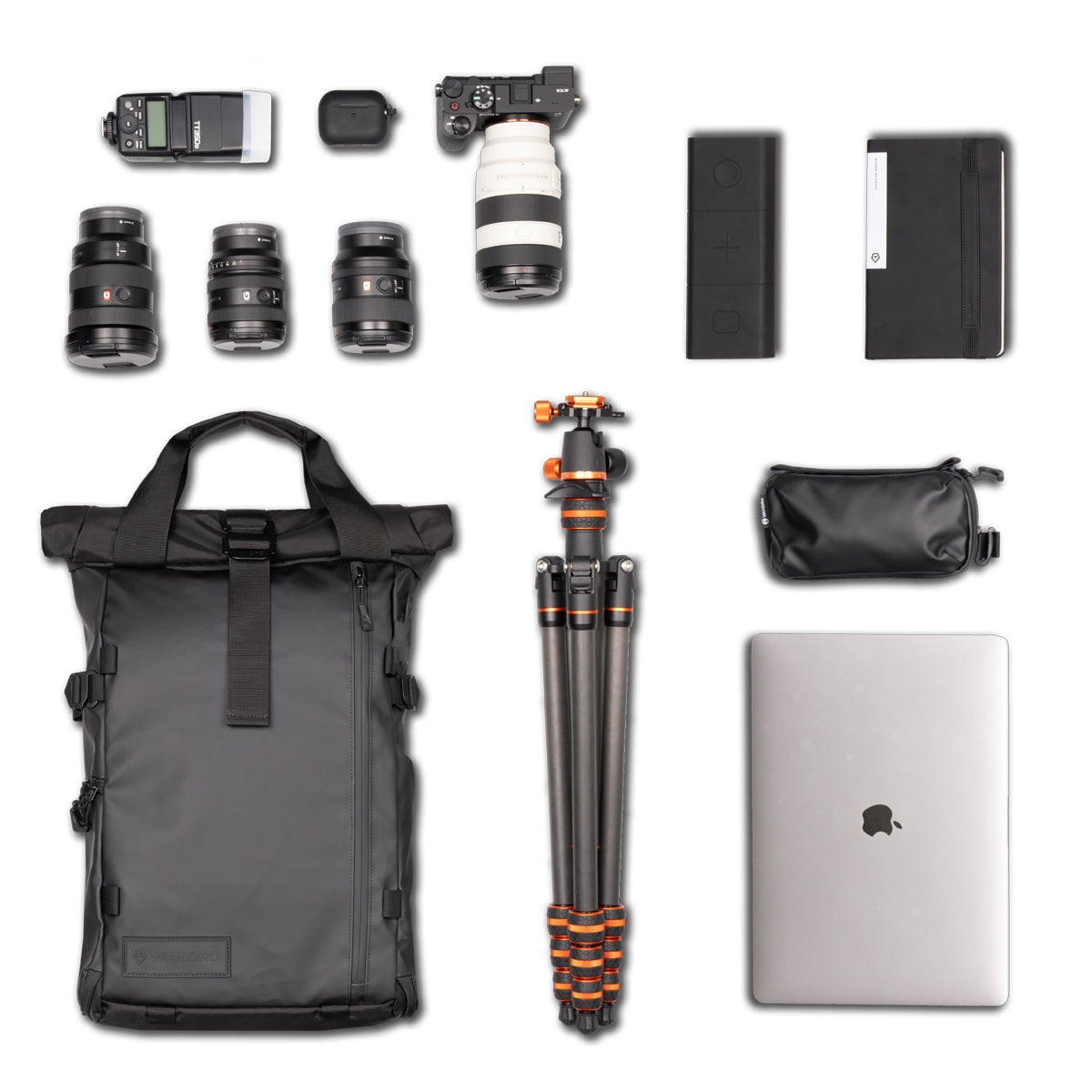 WANDRD PRVKE V4 15L PHOTO BUNDLE CAMERA BACKPACK SEDONA ORANGE - PK15-SO-PB-4