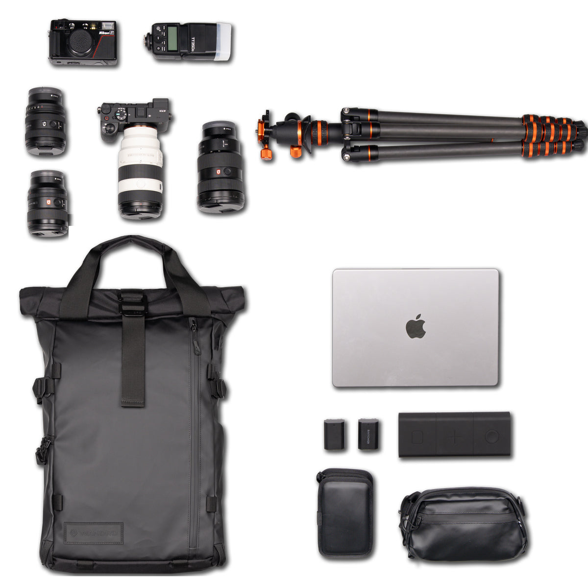 WANDRD PRVKE V4 21L PHOTO BUNDLE CAMERA BACKPACK WASATCH GREEN - PK21-WG-PB-4