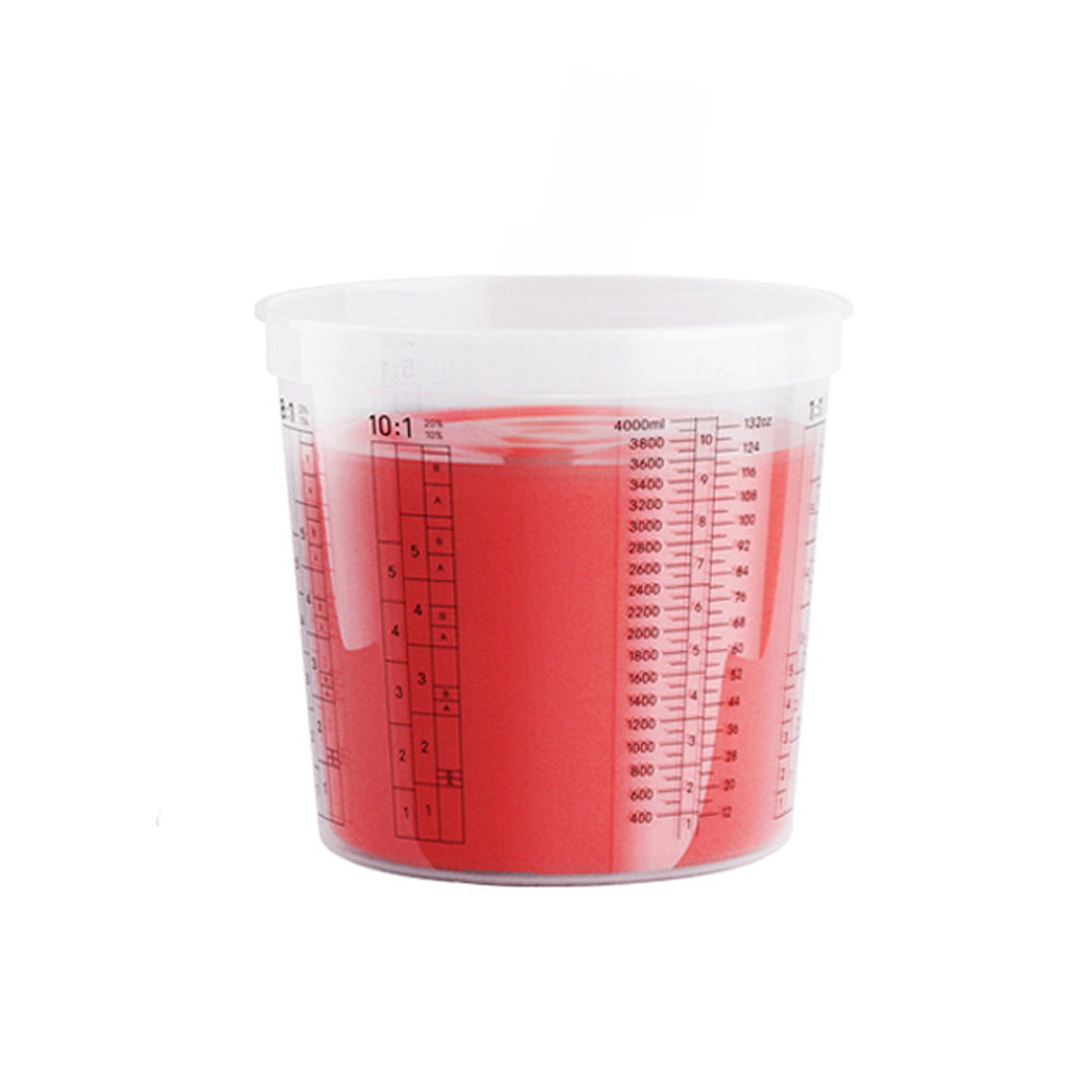 HANSPRAY MIXING CUPS 4000ML (5000ML CAPACITY) - BOX OF 40 - PMC-4000