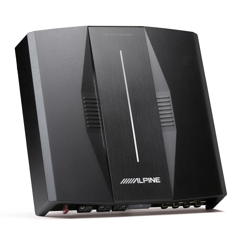 ALPINE OPTIM8 8-CH DSP & AMP (50W X6, 150W X2 RMS @ 4OHM) W/AUTOEQ 2.0 (BT & WIRED CONTROLLER INCLD) - PXE-C80-88-OPTIM8
