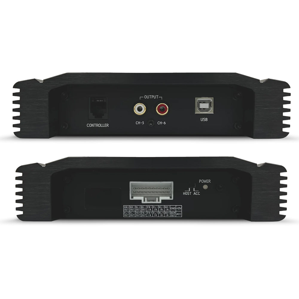 ALPINE M-SERIES 6 CHANNEL DIGITAL SOUND PROCESSOR (4 X 25W RMS) (BUILT-IN BLUETOOTH) - PXE-M60-4