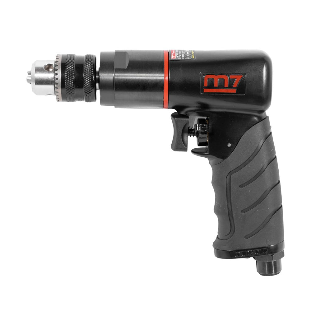 M7 REVERSIBLE AIR DRILL 3/8" WITH KEY CHUCK - QE-833