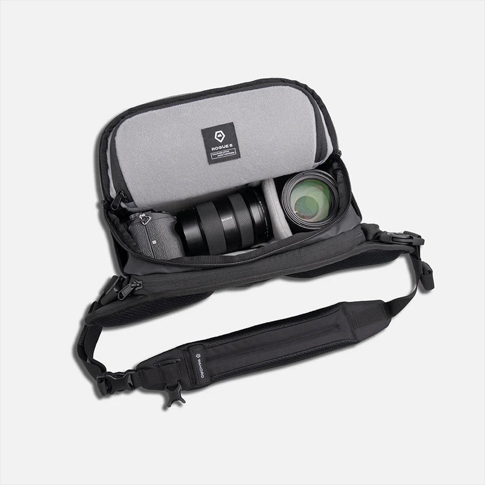 WANDRD ROGUE V2 6L CAMERA SLING BAG BLACK - SLG6-BK-2