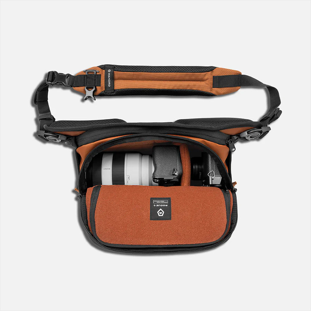WANDRD ROGUE V2 6L CAMERA SLING BAG SEDONA ORANGE - SLG6-SO-2