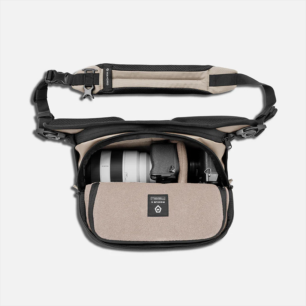 WANDRD ROGUE V2 6L CAMERA SLING BAG YUMA TAN - SLG6-YT-2