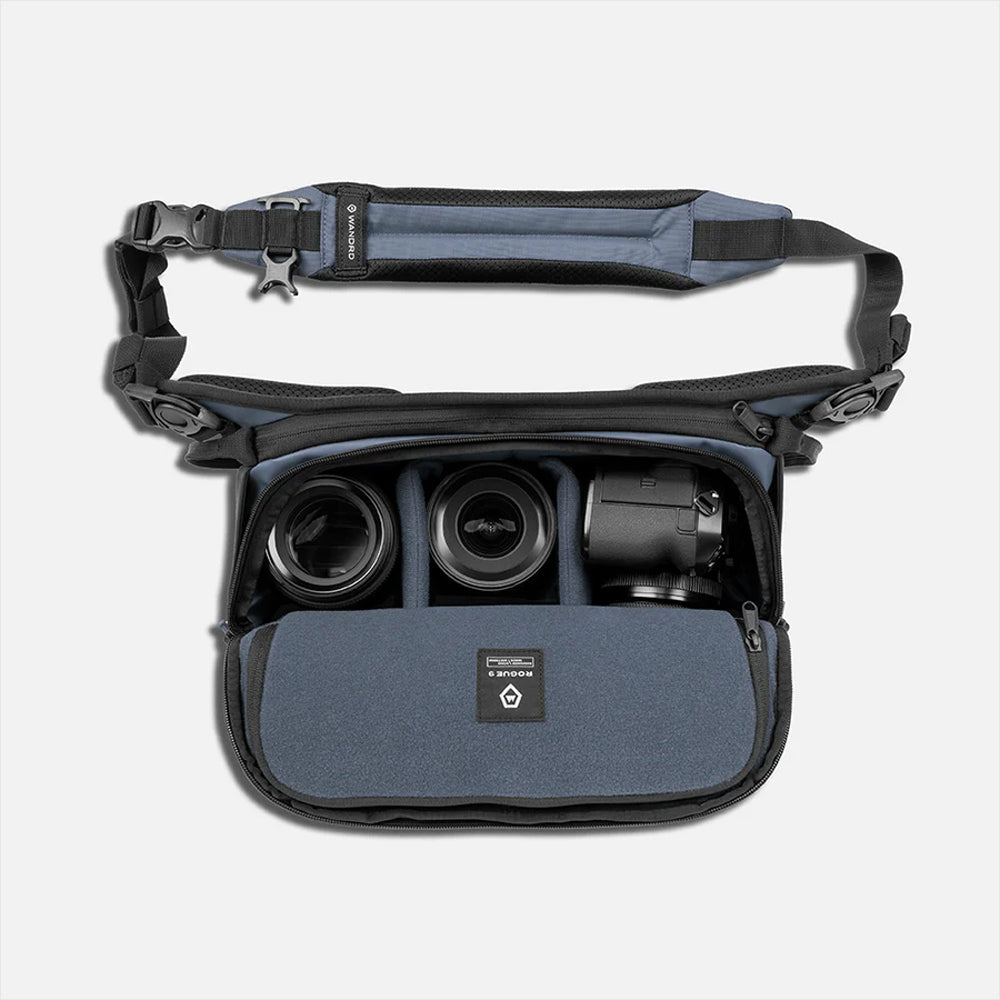WANDRD ROGUE V2 9L CAMERA SLING BAG AEGEAN BLUE - SLG9-AB-2