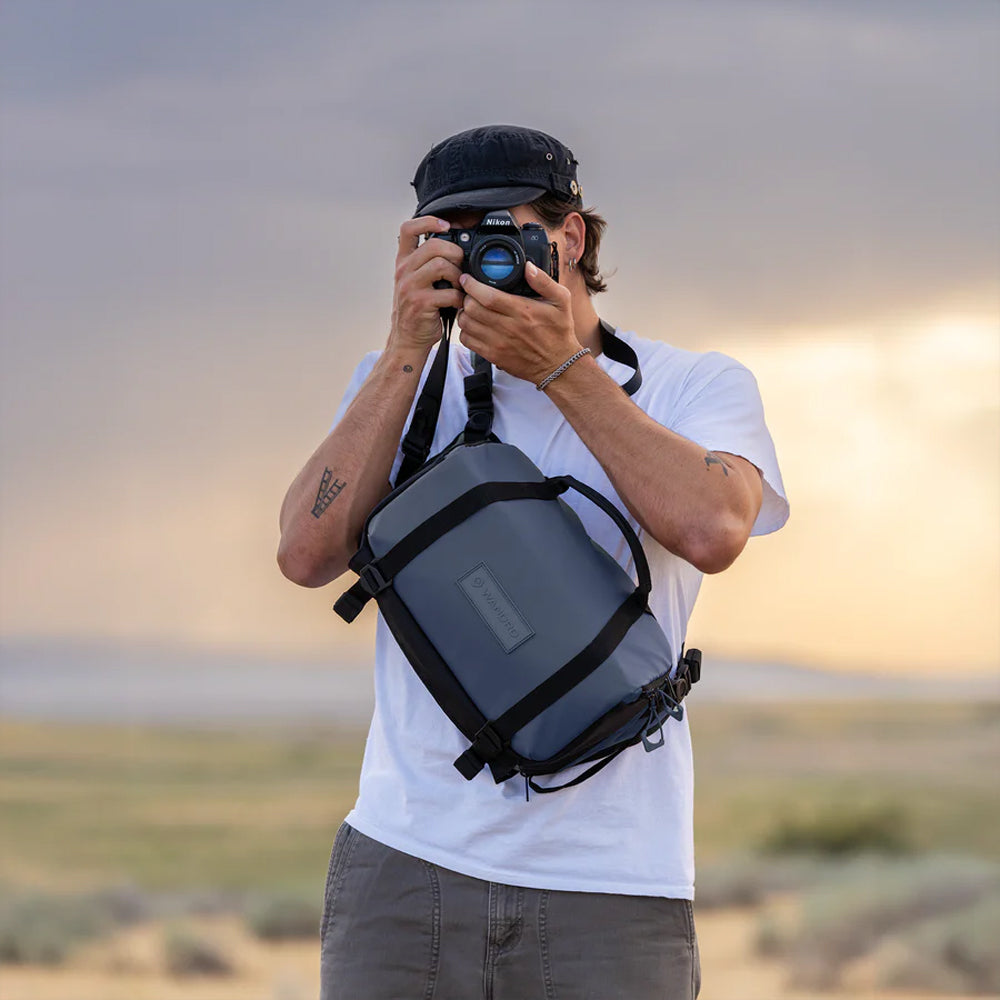 WANDRD ROGUE V2 9L CAMERA SLING BAG AEGEAN BLUE - SLG9-AB-2