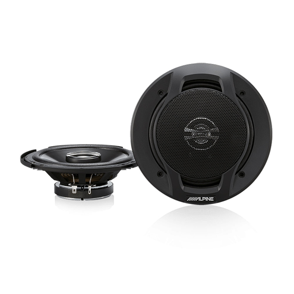 ALPINE (J SERIES) 6" COAXIAL SPEAKER 2-WAY 50W RMS (PAIR) - SPJ-161C2