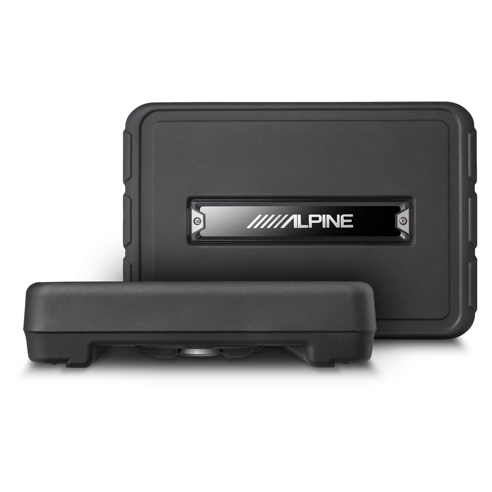 ALPINE (S SERIES) 10" SHALLOW PRELOADED SUB ENCLOSURE 2 OHM 300W RMS - SS-SB10