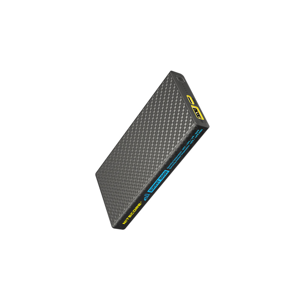 NITECORE 10,000MAH POWER BANK LOW TEMP RESISTANT CARBON FIBER ENERGY BRICK - SUMMIT 10000