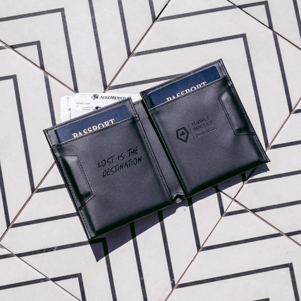 WANDRD TRANSIT TRAVEL WALLET BLACK - TW-BK-1