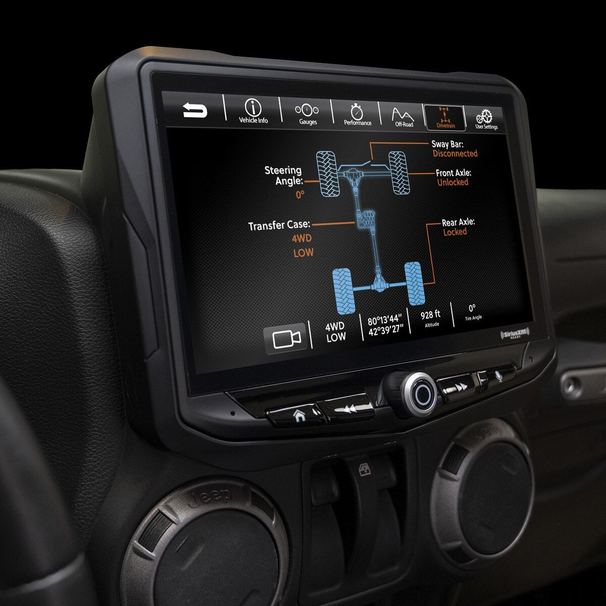 STINGER HEIGH10 JEEP WRANGLER JK 2011 - 2018 - UN1810E-JP1