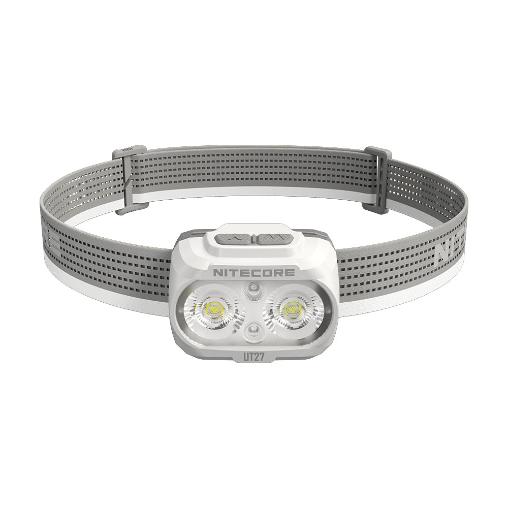 NITECORE 800 LUMEN USB RECHARGEABLE LED HEADLAMP TORCH WHITE - UT27 PRO WHITE