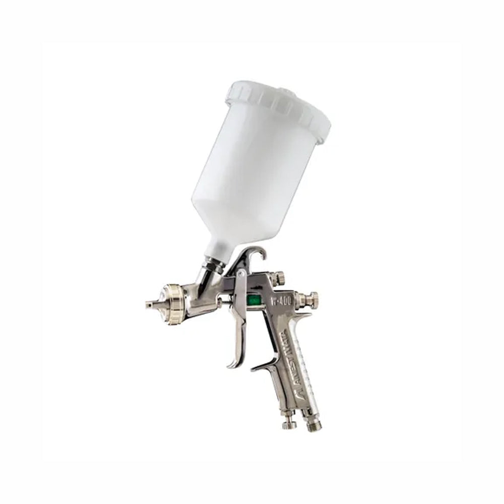 IWATA GRAVITY SPRAYGUN W400WBX 1.3MM WITH 600ML POT - W400WBX134GC