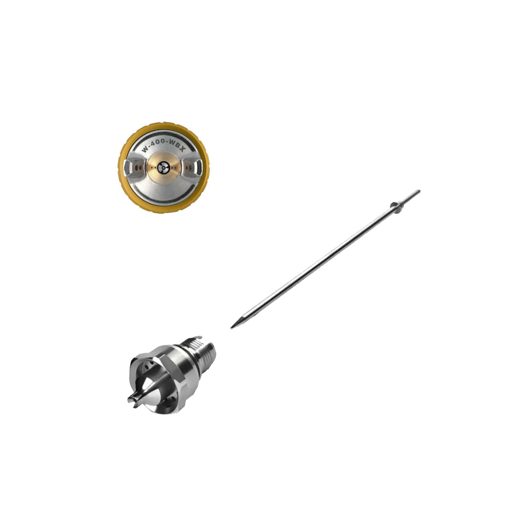 IWATA W400WBX NEEDLE / NOZZLE / WBX AIRCAP SET 1.4MM - W400WBXNNA14