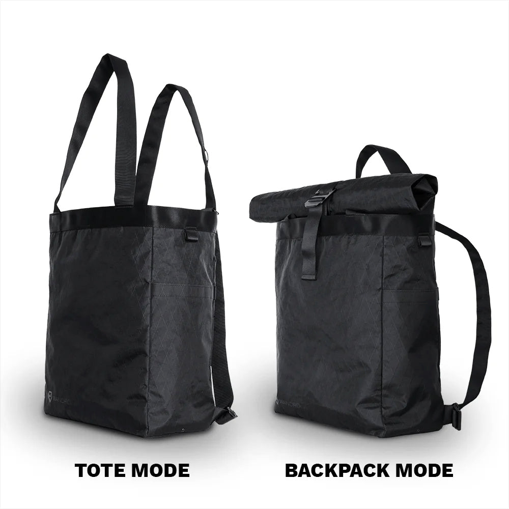 WANDRD TRANSIT TRAVEL TOTE BACKPACK BLACK - WTB-BK-1