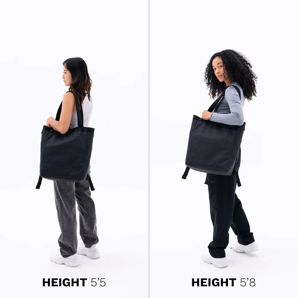 WANDRD TRANSIT TRAVEL TOTE BACKPACK BLACK - WTB-BK-1