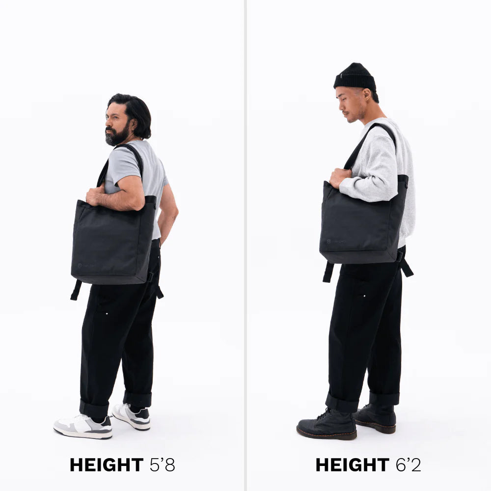WANDRD TRANSIT TRAVEL TOTE BACKPACK BLACK - WTB-BK-1