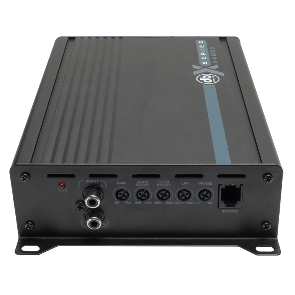 DB DRIVE AMP X-SERIES MONO CLASS D RMS 600W X 1 @ 1OHM / 300W X 1 @ 2OHM - X-A1200