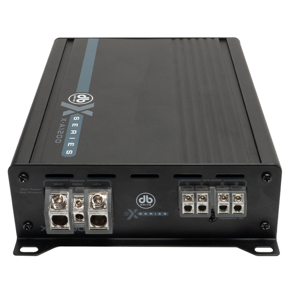 DB DRIVE AMP X-SERIES MONO CLASS D RMS 600W X 1 @ 1OHM / 300W X 1 @ 2OHM - X-A1200