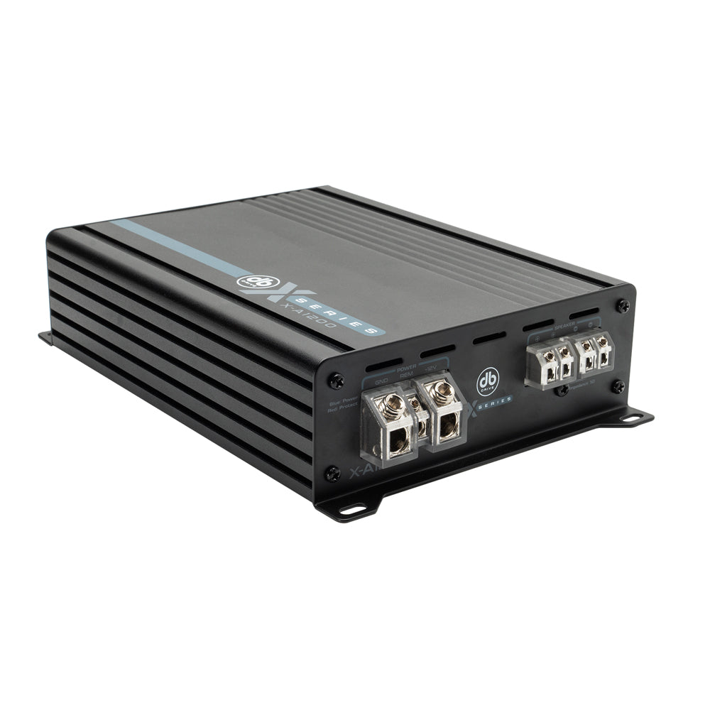 DB DRIVE AMP X-SERIES MONO CLASS D RMS 600W X 1 @ 1OHM / 300W X 1 @ 2OHM - X-A1200