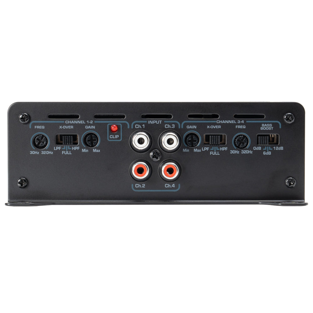 DB DRIVE AMP X-SERIES 4CH CLASS D RMS 75W X 4 @ 4OHM / 150W X 4 @ 2 OHM - X-A4004