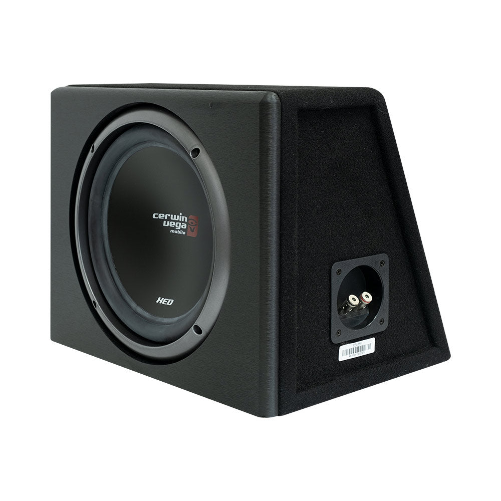 CERWIN VEGA 10" XED SERIES SUBWOOFER ENCLOSURE 225W RMS / 800W MAX (4OHM LOAD) - XE10SV