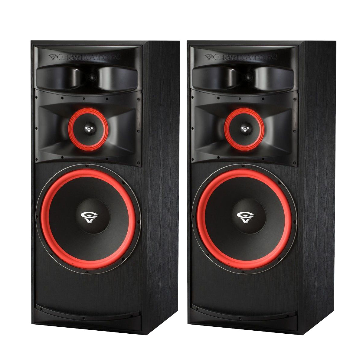 CERWIN VEGA XLS SERIES HOME AUDIO 15" 3-WAY FULL RANGE FLOOR SPEAKERS 400W MAX PAIR - XLS-15