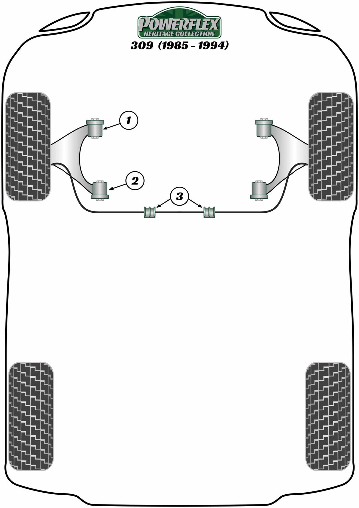 Peugeot Anti Roll Bar Bush 22mm