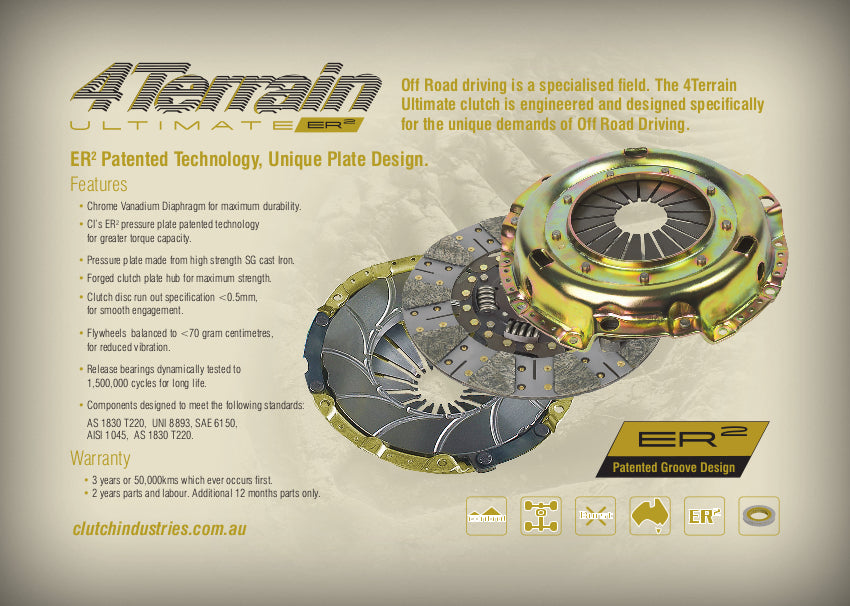 4Terrain Ultimate HD Clutch Kit suit Toyota LandCruiser VDJ79 76 78 1VD-FTV V8