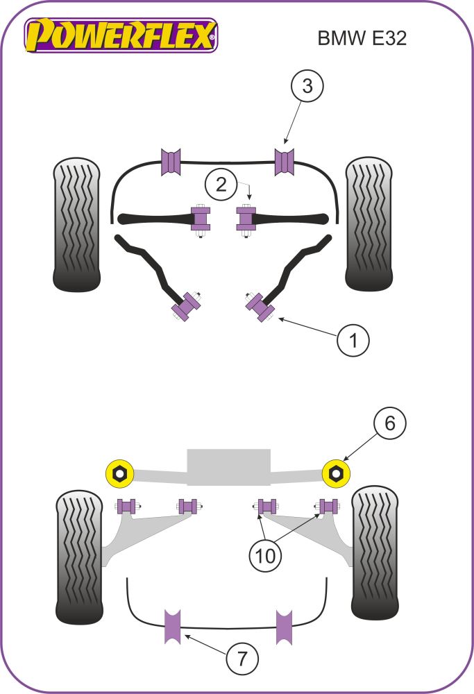 BMW Rear Diff Front Mounting Bush