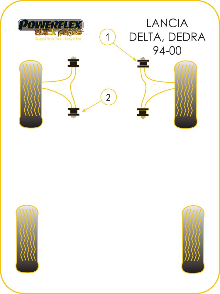 Front Anti Roll Bar To Chassis Bush 23mm