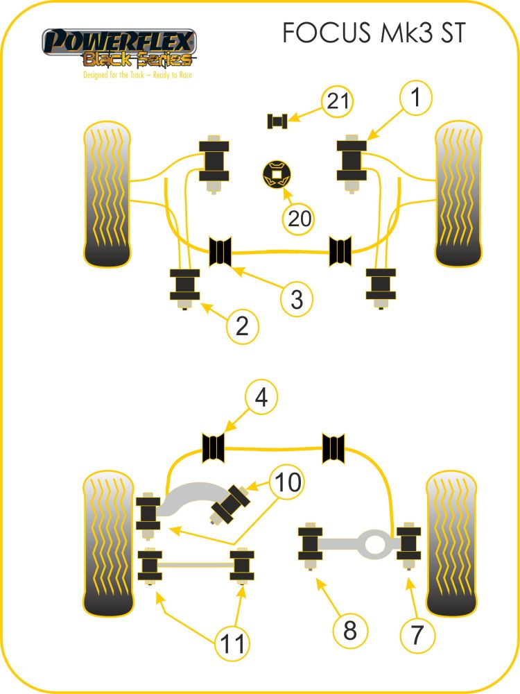 Rear Trailing Arm Blade Bush