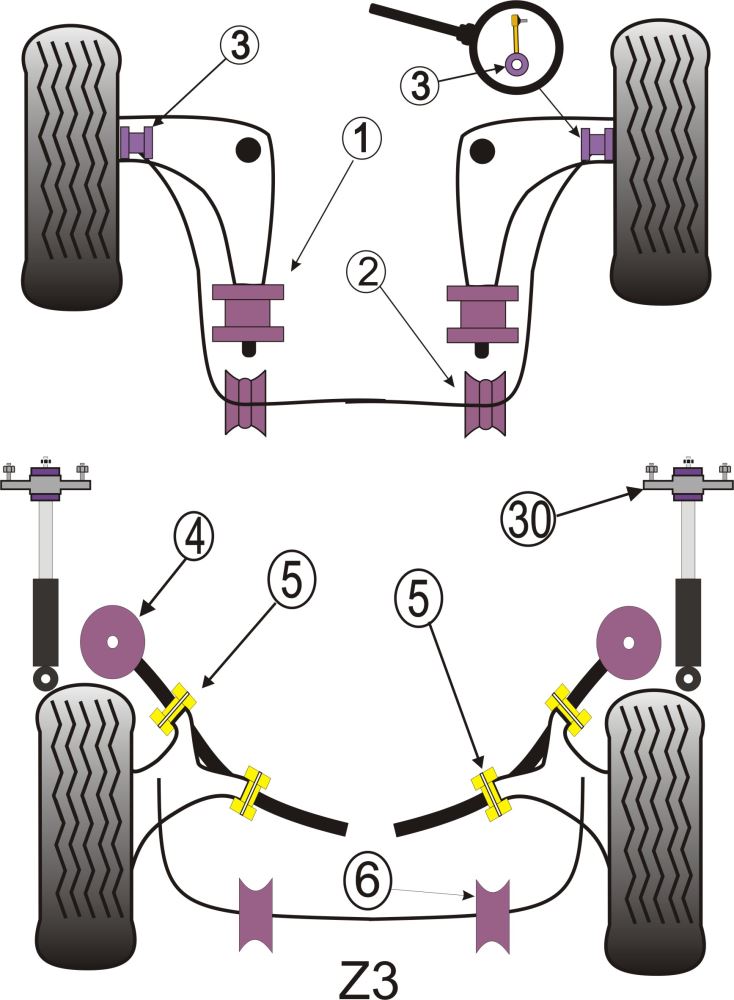 BMW Rear Diff Mounting Bush