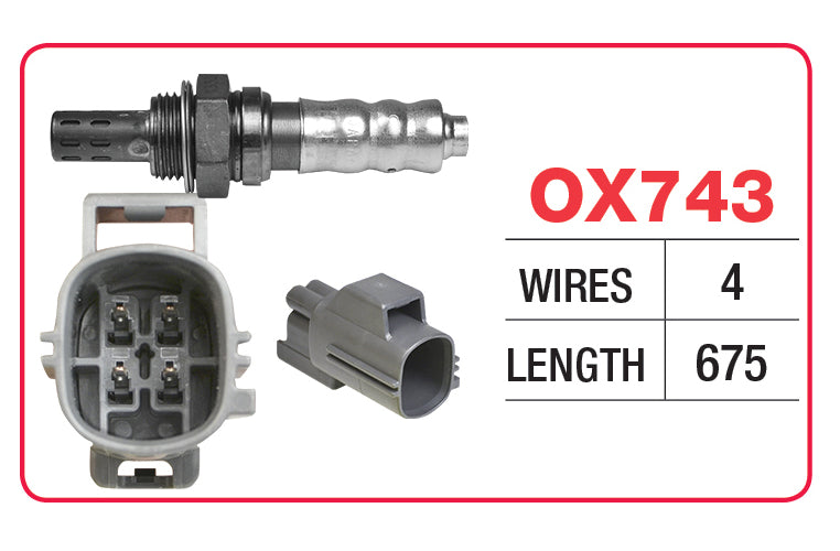 MAZDA 6 Oxygen/Lambda Sensor - OX743