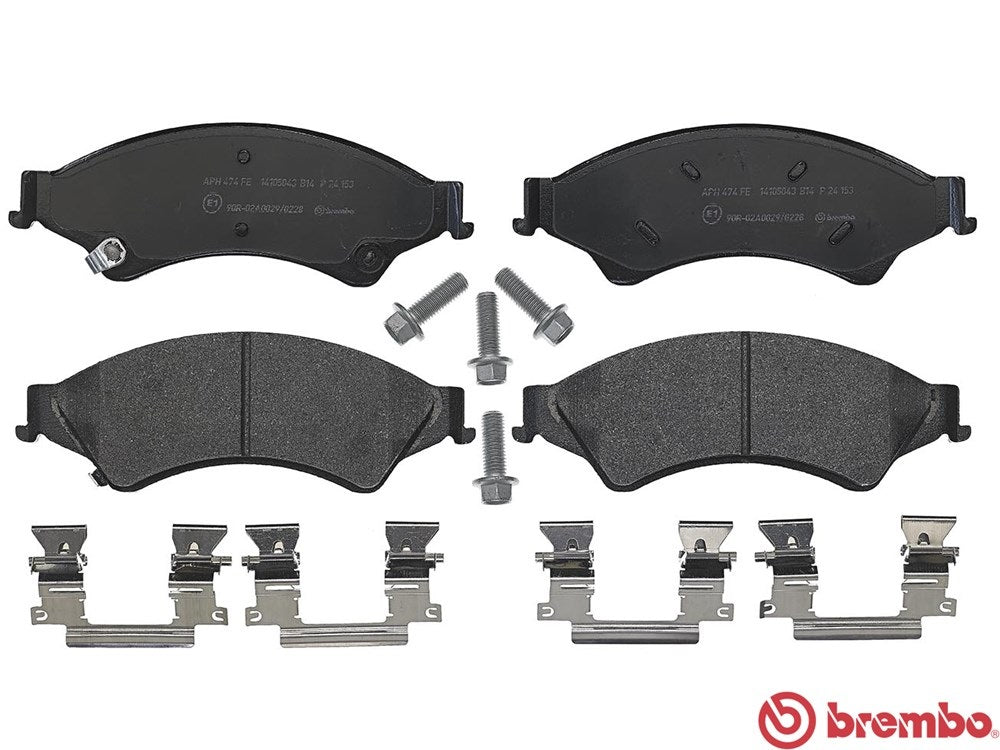 FORD Ranger PX Front Ceramic Disc Brake Pads Brembo