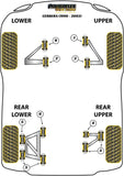 TVR Rear Lower Wishbone Inner Rear Bush