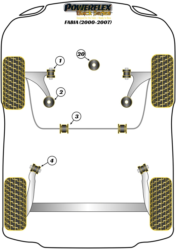 Lower Engine Mount Large Bush (M-Sport)