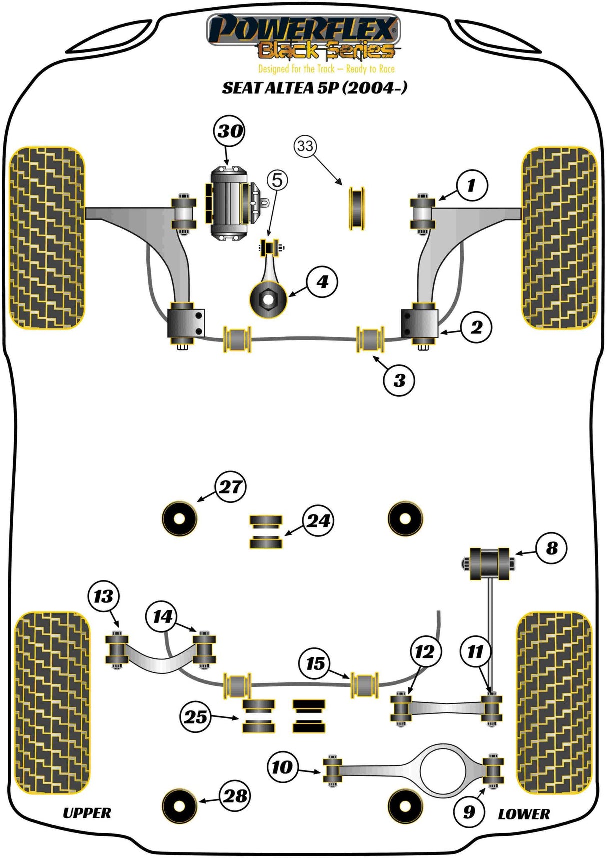 Rear Lower Spring Mount Outer *