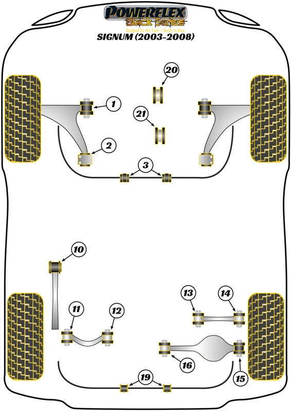 Rear Upper Arm Outer Bush