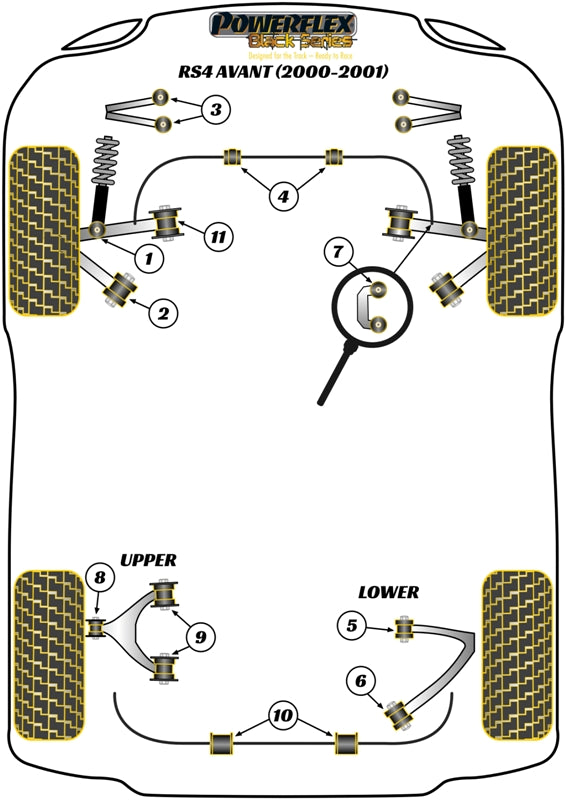 Front Lower Arm Inner Bush