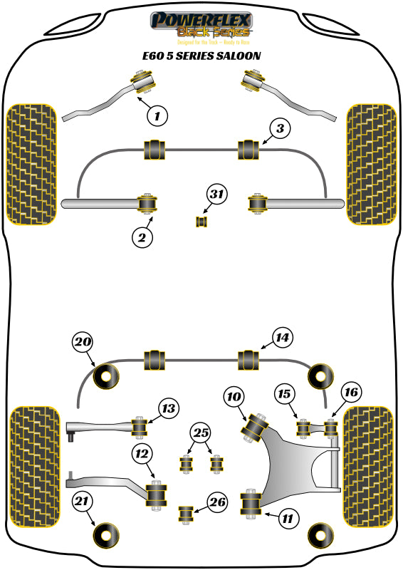 BMW Rear Toe Adjust Inner Bush