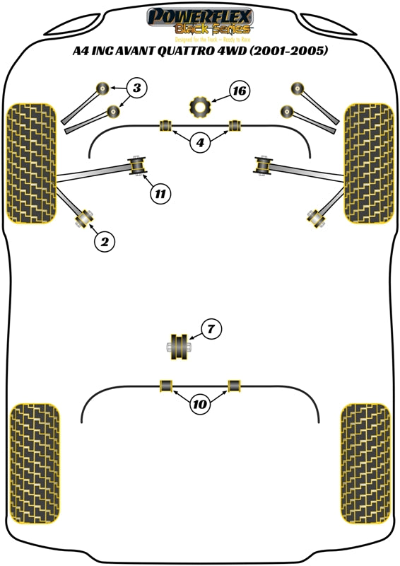 Front Tie Bar Rear Bush
