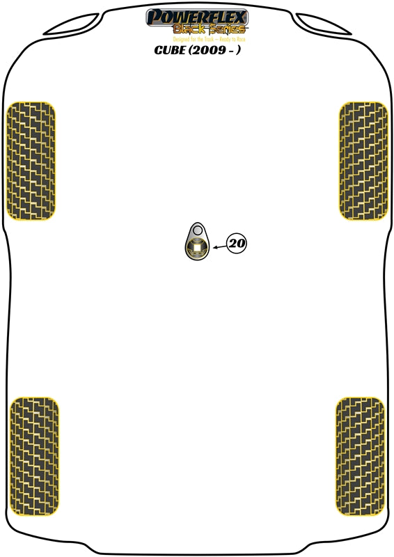 Front Arm Rear Bush Caster Offset