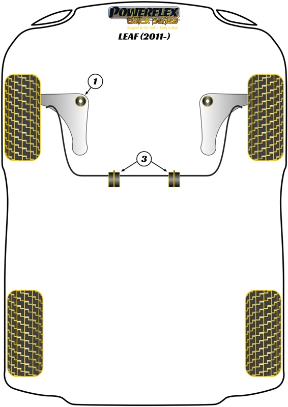 Nissan Front Anti Roll Bar Bush 21mm