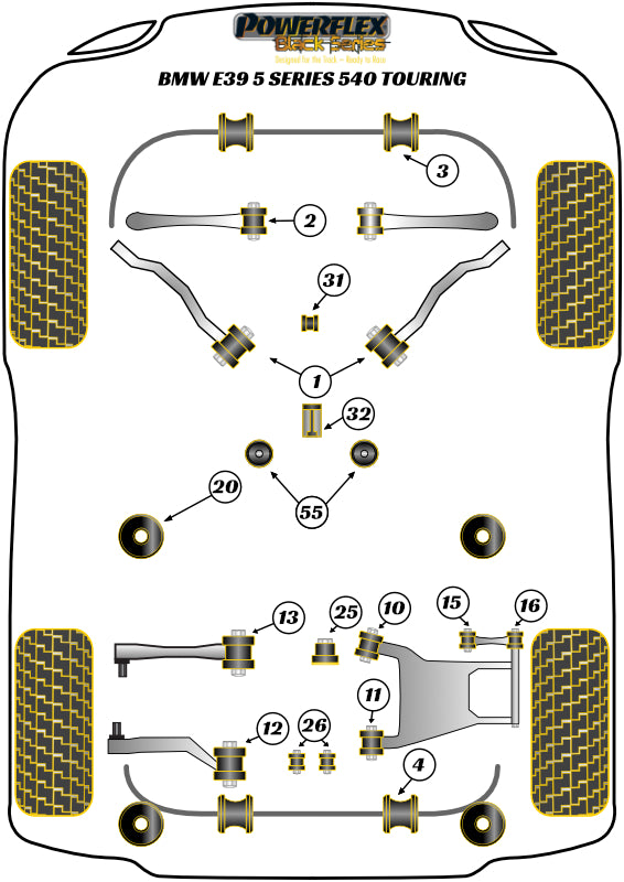 BMW Gear Shift Arm Front Bush Oval