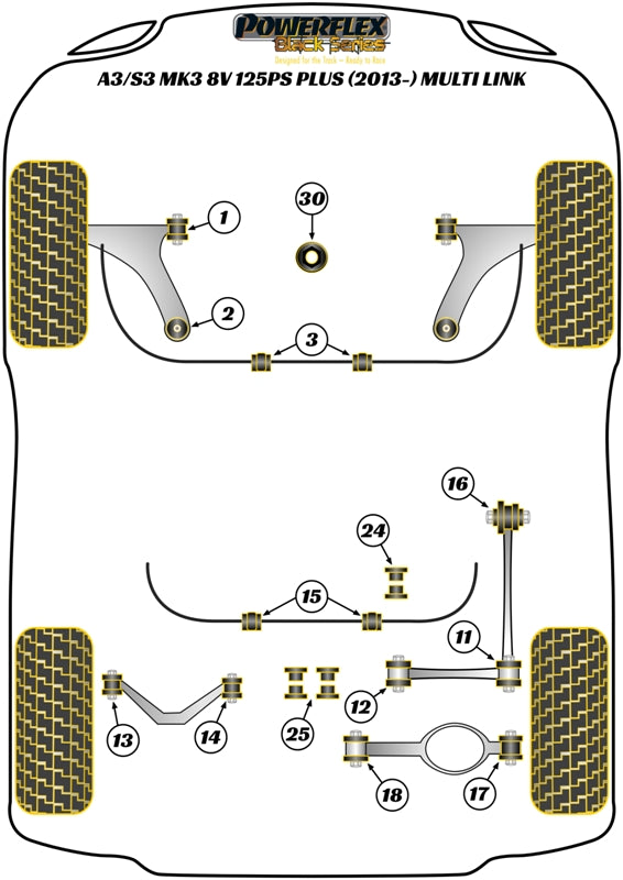 Rear Upper Wishbone Outer Bush