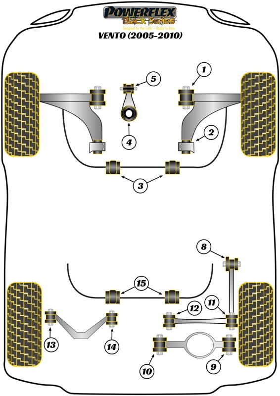 Rear Upper Wishbone Outer Bush