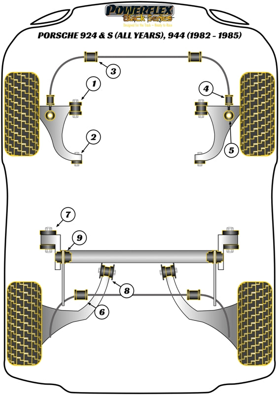 Front Wishbone Rear Bush