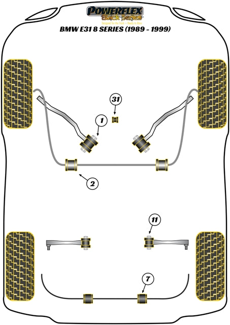 BMW Front Inner TCA Bush